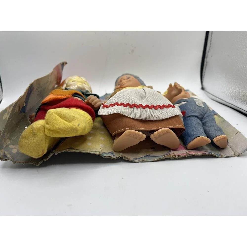 The Eugene Gnome Family Woolworth Vintage Made In Hong Kong